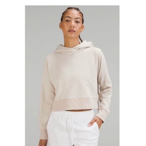 Lululemon sparkle cropped hoodie - Picture 1 of 5
